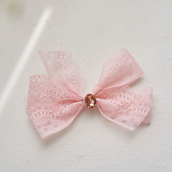 Hairpin (French_Lace) Peach