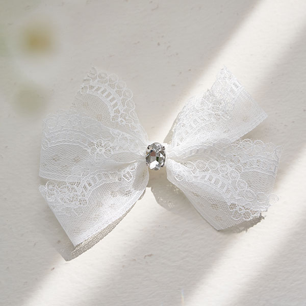 Hairpin (French_Lace) White