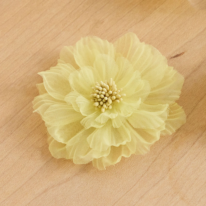 Brooch (Angel Flower) Yellow