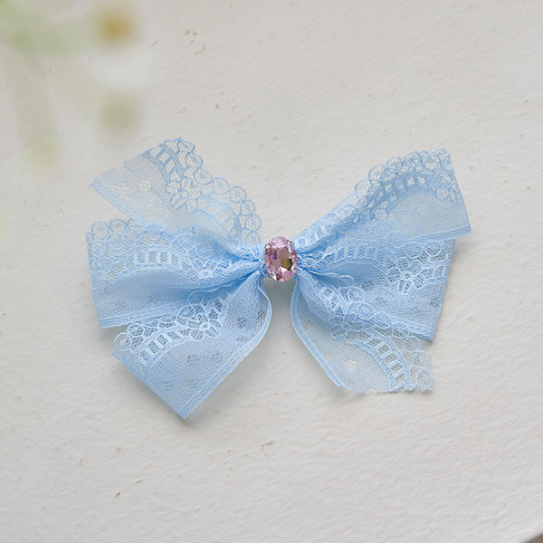 Hairpin (French_Lace) SkyBlue