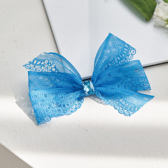 Hairpin (French_Lace) TurkishBlue